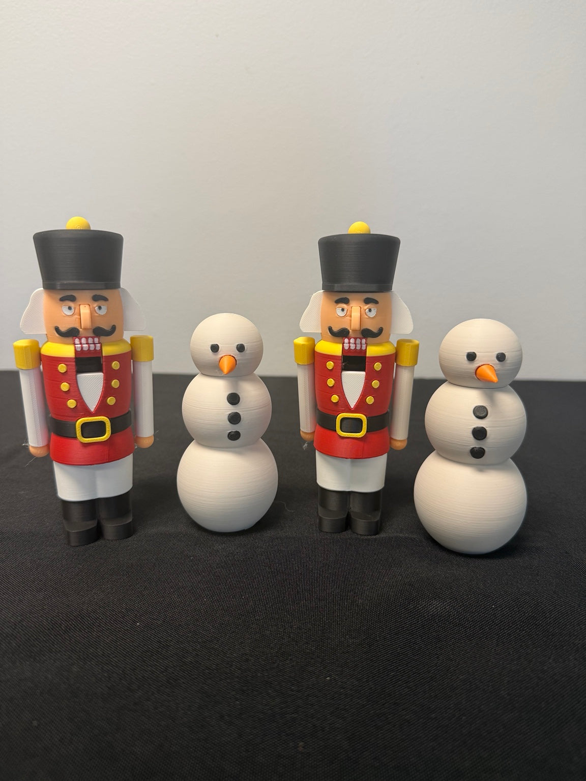 Holiday Cash Stash Puzzle Pair – Snowman & Nutcracker