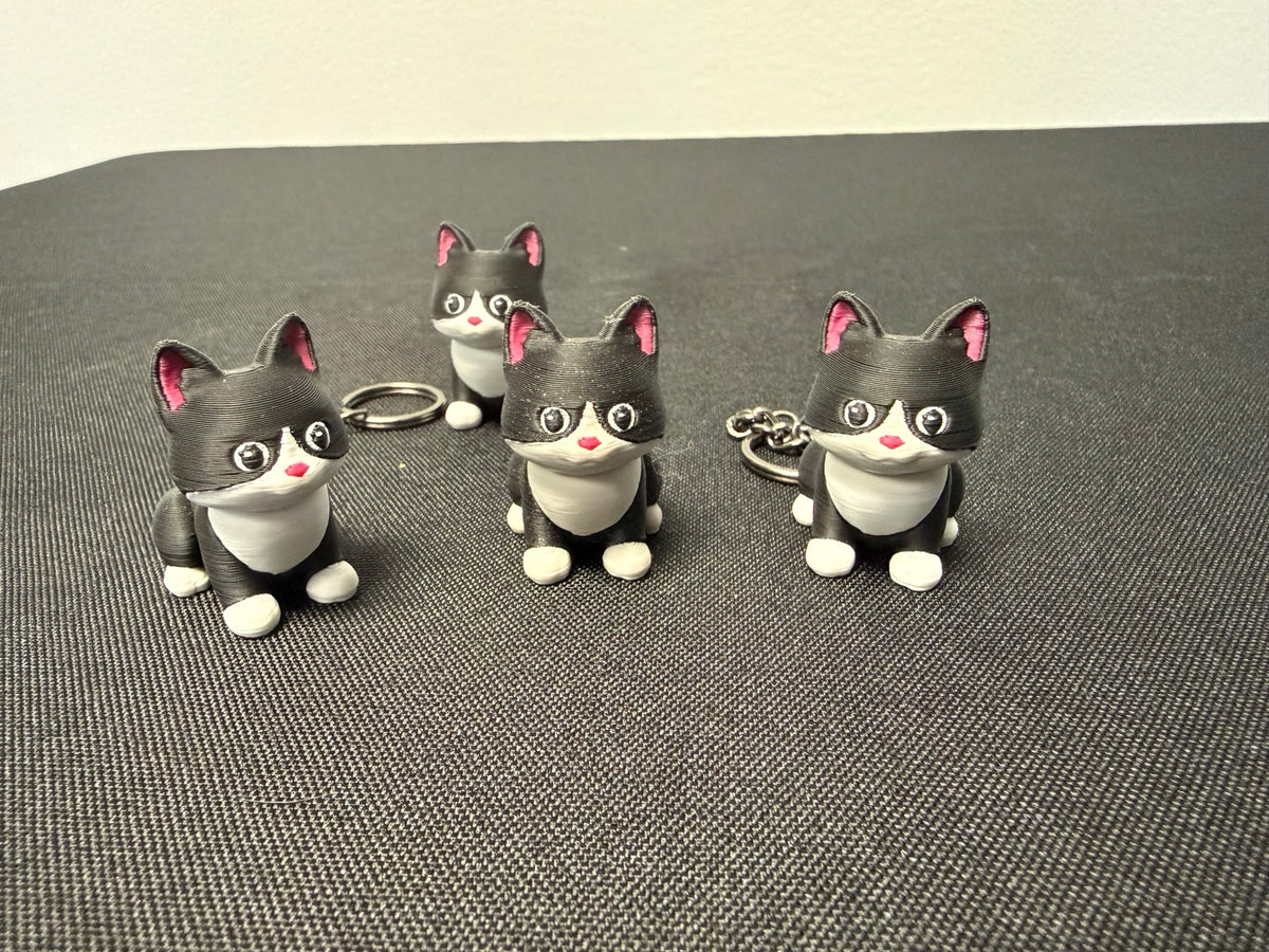 Cat keychain examples