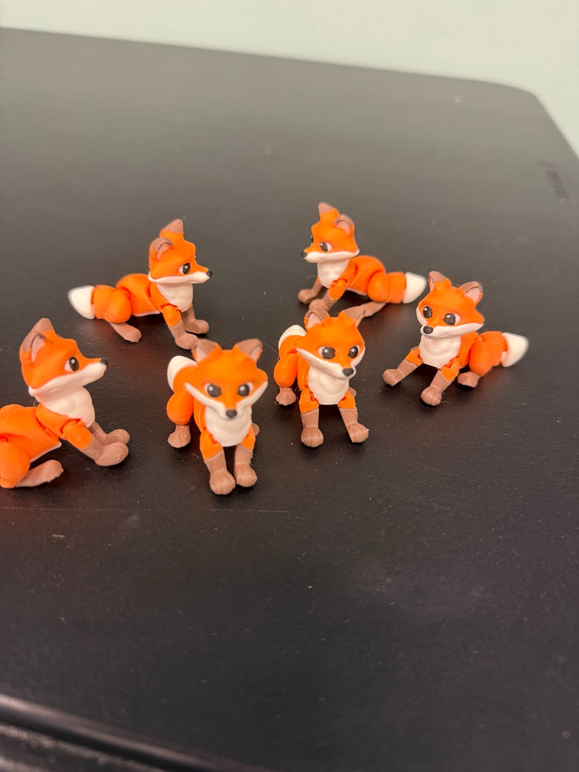 Original photograph of articulated fox