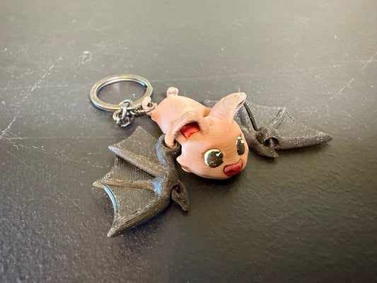 Original product photo: bat keychains