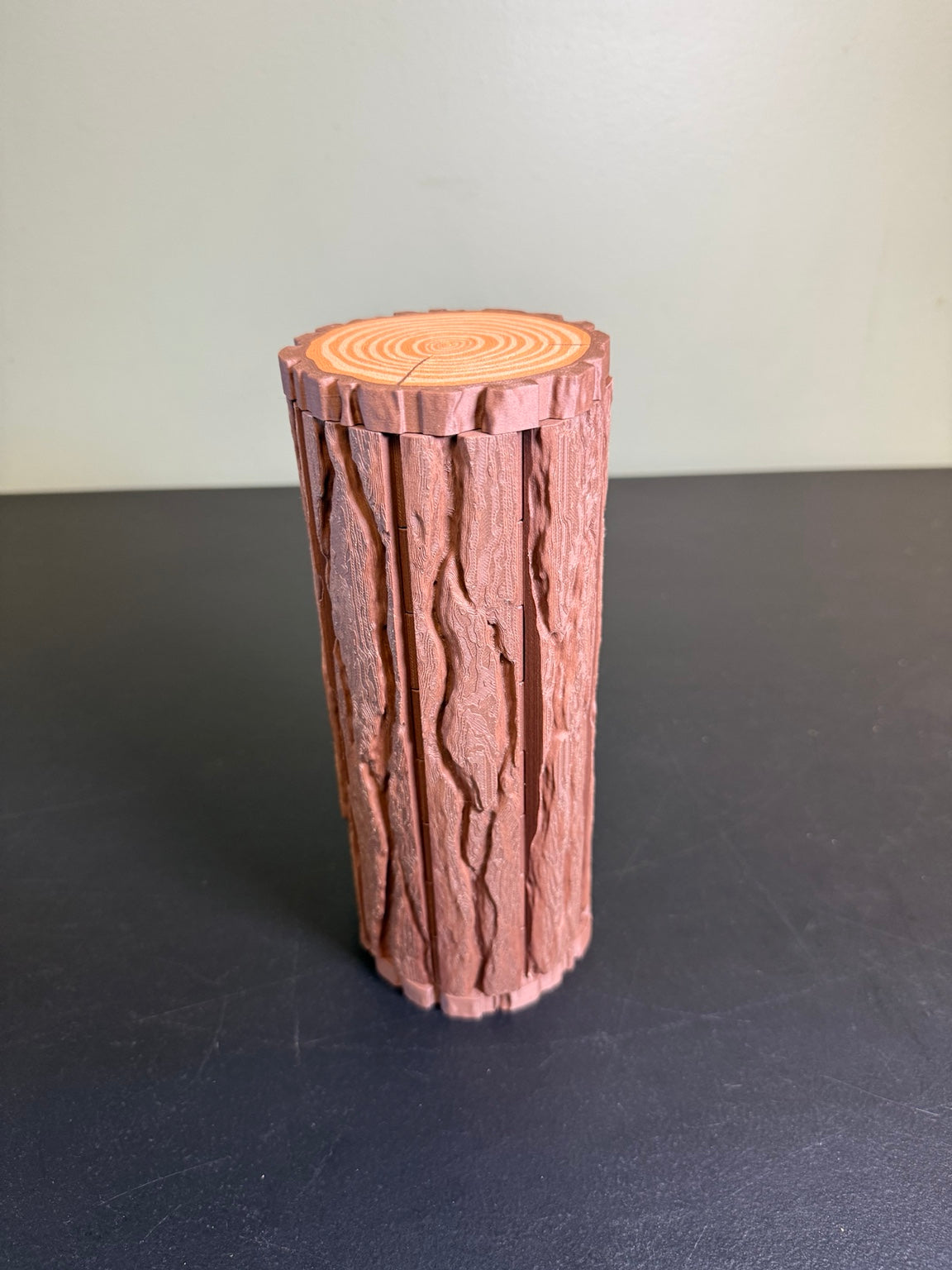 Original product photo: forest chess log